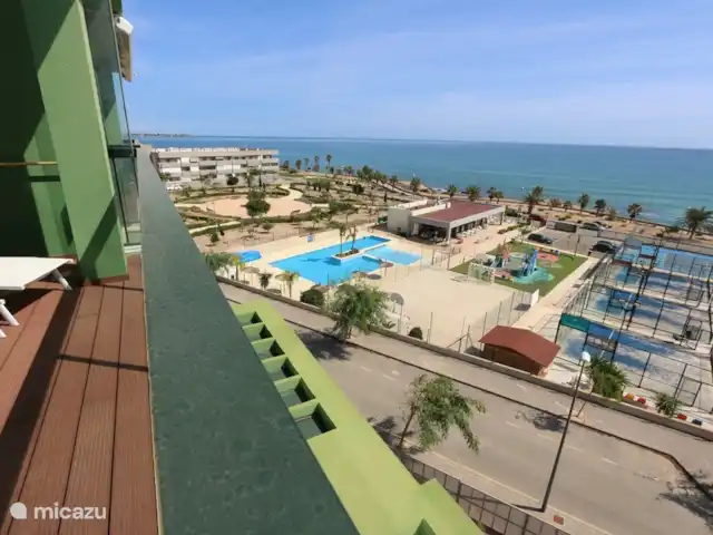 Appartement met zeezicht  huren in Spanje, Costa Blanca, Torre de la Horadada - appartement Balkon met uitzicht op zee