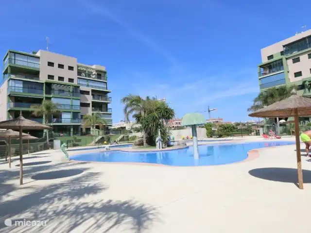 Appartement met zeezicht  huren in Spanje, Costa Blanca, Torre de la Horadada - appartement Gemeenschappelijk zwembad