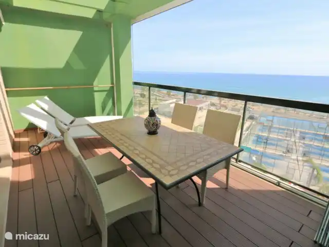 Appartement met zeezicht  huren in Spanje, Costa Blanca, Torre de la Horadada - appartement Balkon met uitzicht op zee