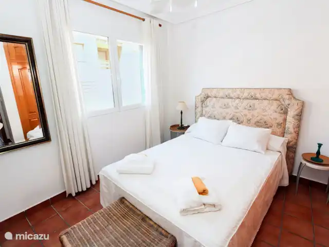 Maison de plage au bord de la mer | Espagne, Costa Blanca, Torre de la Horadada - maison de vacances Chambre avec lit double