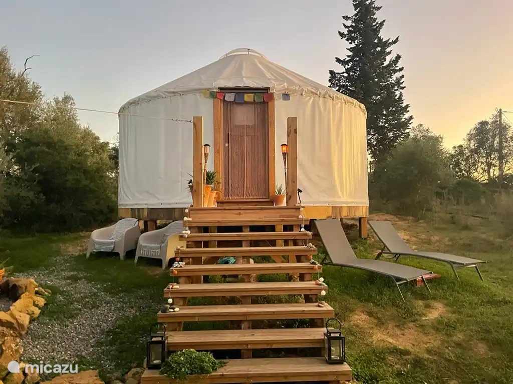 glamping / safari tent / yurt in Portugal, Algarve, Moncarapacho – Holiday-YURT Algarve 