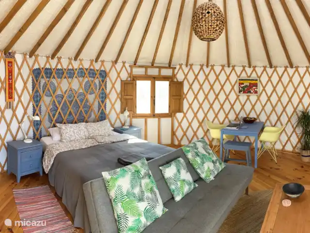 Location de Vacances Portugal, Algarve, Moncarapacho, glamping / tente safari / yourte - YURT Algarve Agréable et spacieux.