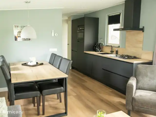 Perdrix  | Pays-Bas, Overijssel, Lattrop - chalet Cuisine ouverte