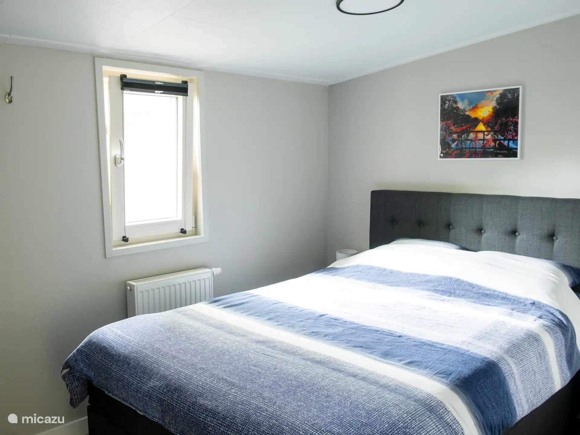 Schlafzimmer 1 mit Doppelbett