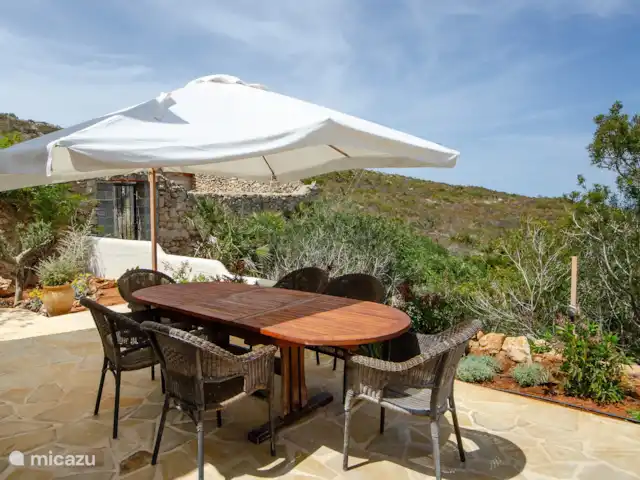 Xénophilie VI | Espagne, Costa Blanca, Benitachell - villa Table de patio avec belle vue et parasol