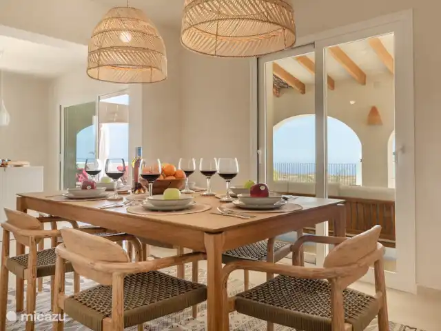 Xénophilie VI | Espagne, Costa Blanca, Benitachell - villa Salle à manger avec de belles vues