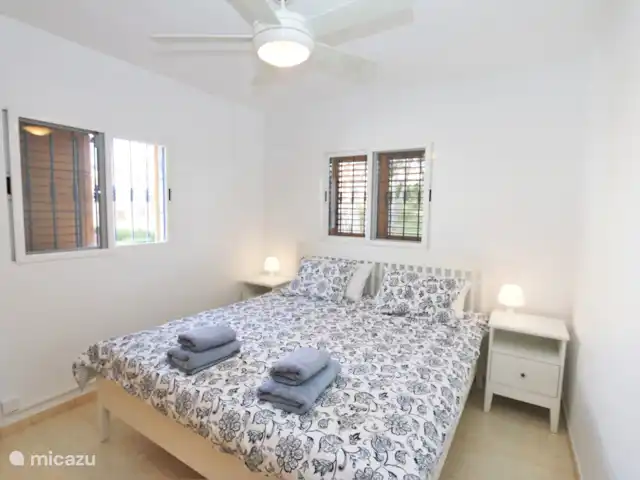 Maison d’angle près des plages | Espagne, Costa Blanca, Mil Palmeras - maison de vacances Chambre avec lit double