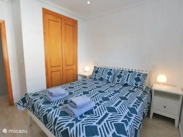 Maison d’angle près des plages | Espagne, Costa Blanca, Mil Palmeras - maison de vacances Chambre avec lit double