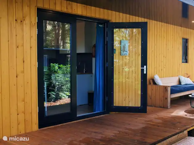 Location de Vacances Pays-Bas, Drenthe, Zuidwolde, tiny house - La chouette hulotte Entrée