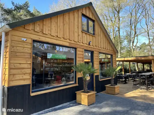 Location de Vacances Pays-Bas, Drenthe, Zuidwolde, tiny house - La chouette hulotte Accueil au camping