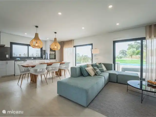 Casa Limeira | Portugal, Costa de Prata, Nadadouro - maison de vacances Salon et cuisine