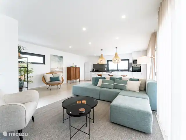 Casa Limeira | Portugal, Costa de Prata, Nadadouro - maison de vacances Salon et cuisine