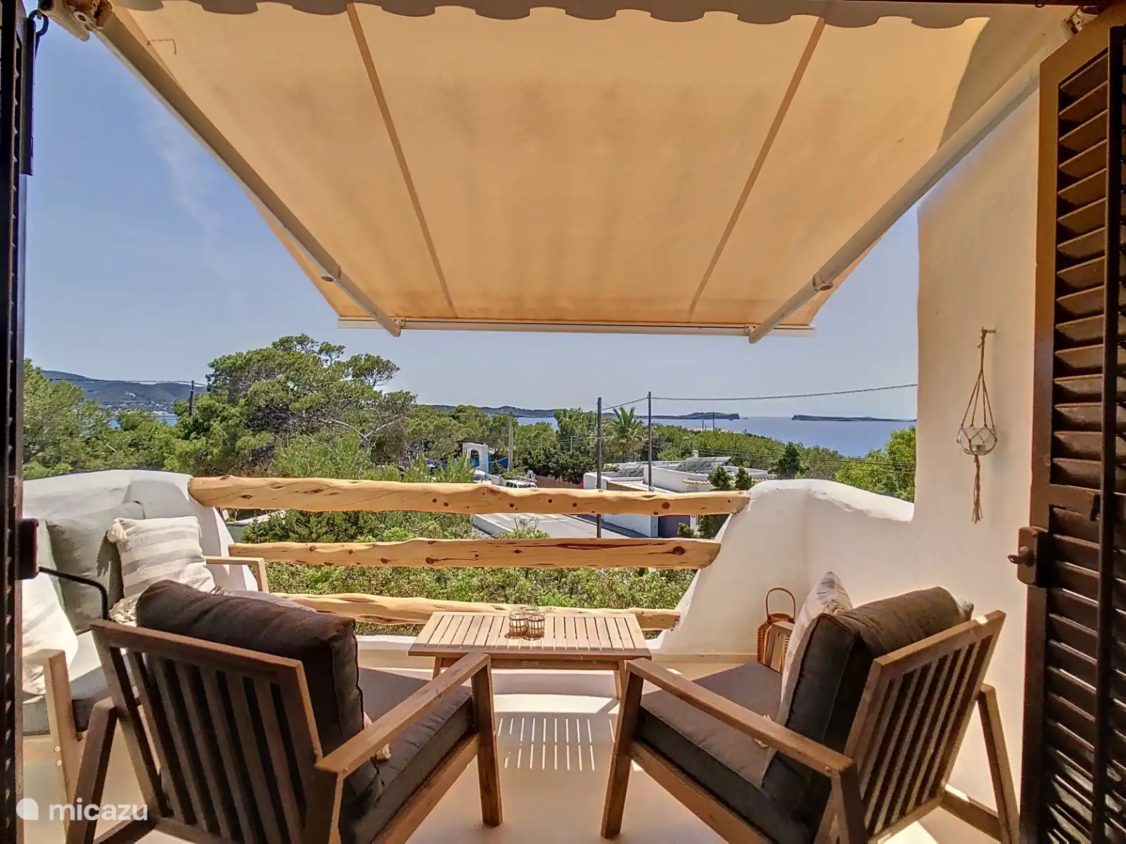 Cap negret studio in Spanien, Ibiza, Cala Gracio - appartement
