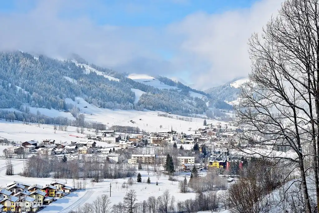 Het dorpje Niederau, typisch Oostenrijks.