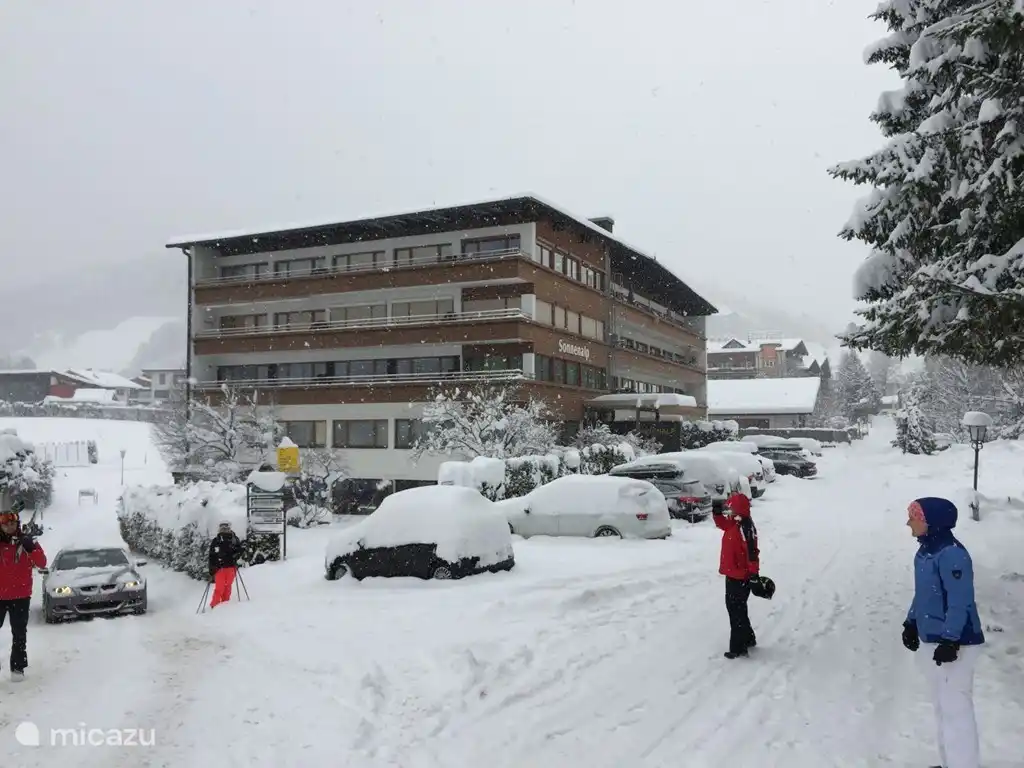 Het gebouw Sonnenalp