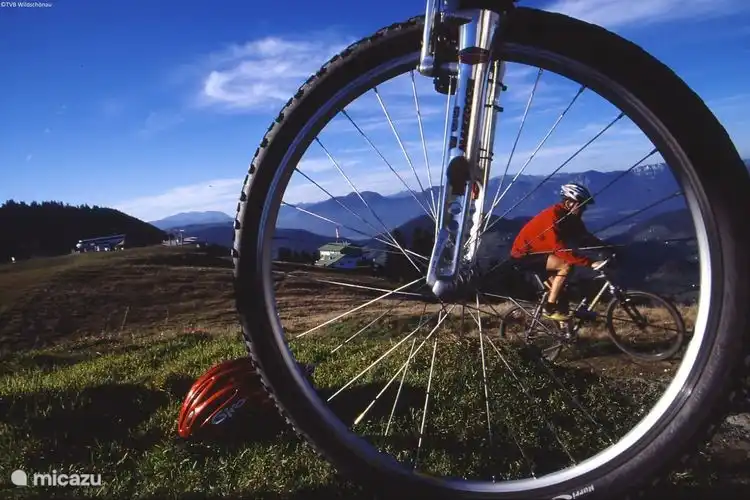 Desde Niederau también varios senderos para bicicletas de montaña.