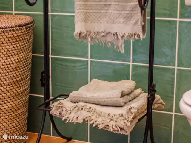Location de Vacances Espagne, Andalousie, Cómpeta, finca - Los dos Algarrobos Détail salle de bain