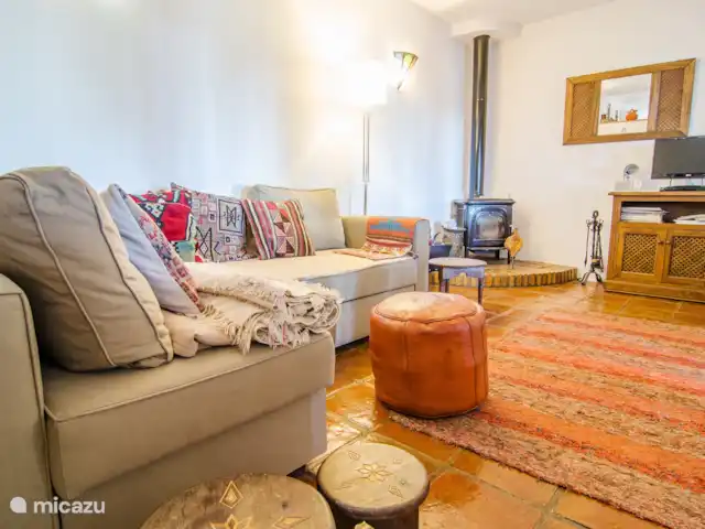 Location de Vacances Espagne, Andalousie, Cómpeta, finca - Los dos Algarrobos Le coin salon