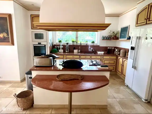 Villa Verte en Francia, Costa Azul, Grimaud - casa vacacional Cocina