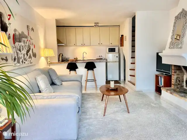 Casita Cala Llonga  | Espagne, Ibiza, Cala Llonga - maison mitoyenne Salon/Cuisine