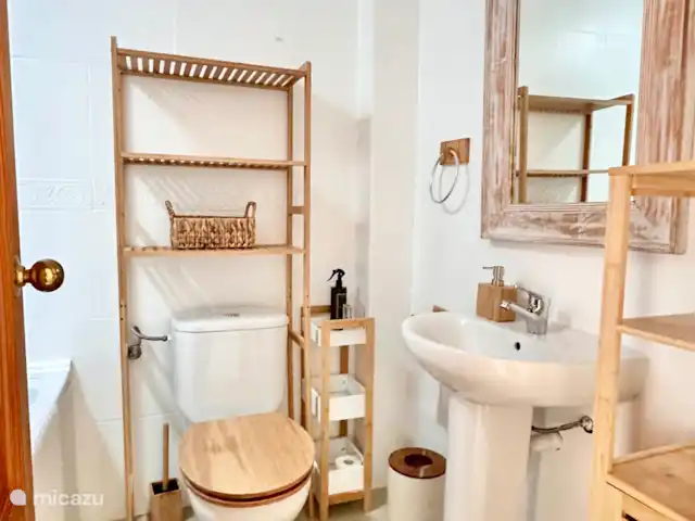 Casita Cala Llonga  | Espagne, Ibiza, Cala Llonga - maison mitoyenne Salle de Bains