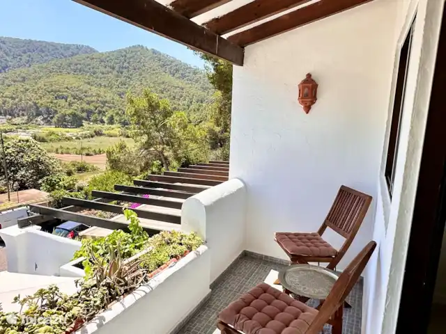 Casita Cala Llonga  | Espagne, Ibiza, Cala Llonga - maison mitoyenne Chambre Terrasse