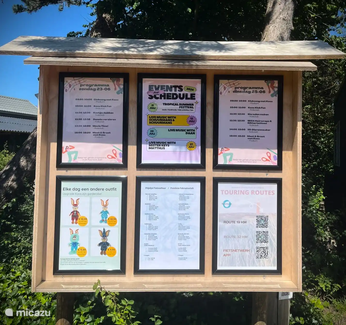 Roompot next to the park