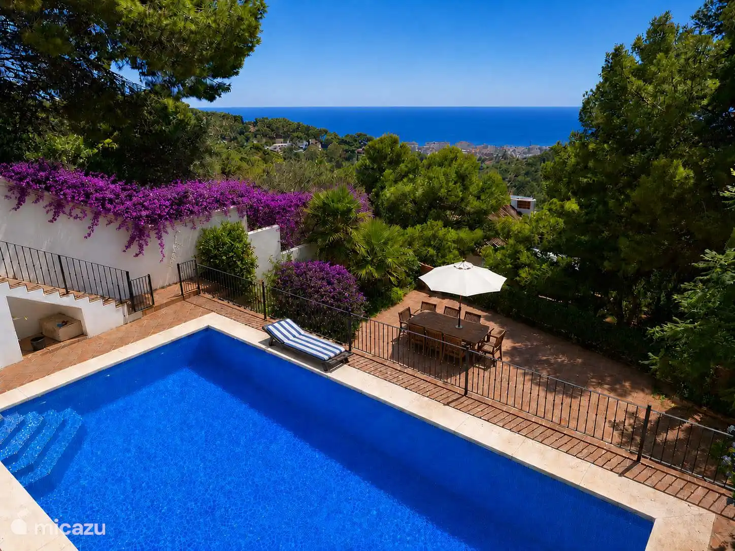 appartement huren in Málaga, Costa del Sol, Spanje - Appartement 4p zwembad met zeezicht