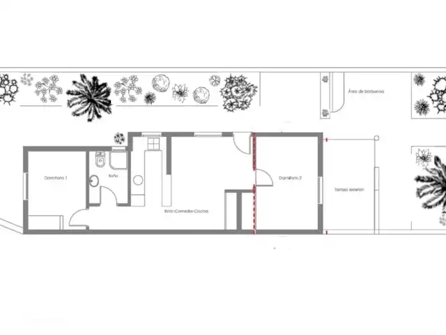 Villa La Maja en bord de mer | Espagne, Fuerteventura, Corralejo - villa Distribution Rez-de-chaussée de La Maja