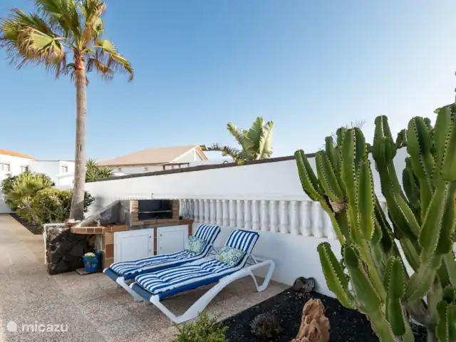 Villa La Maja en bord de mer | Espagne, Fuerteventura, Corralejo - villa Solarium de jardin BBQ