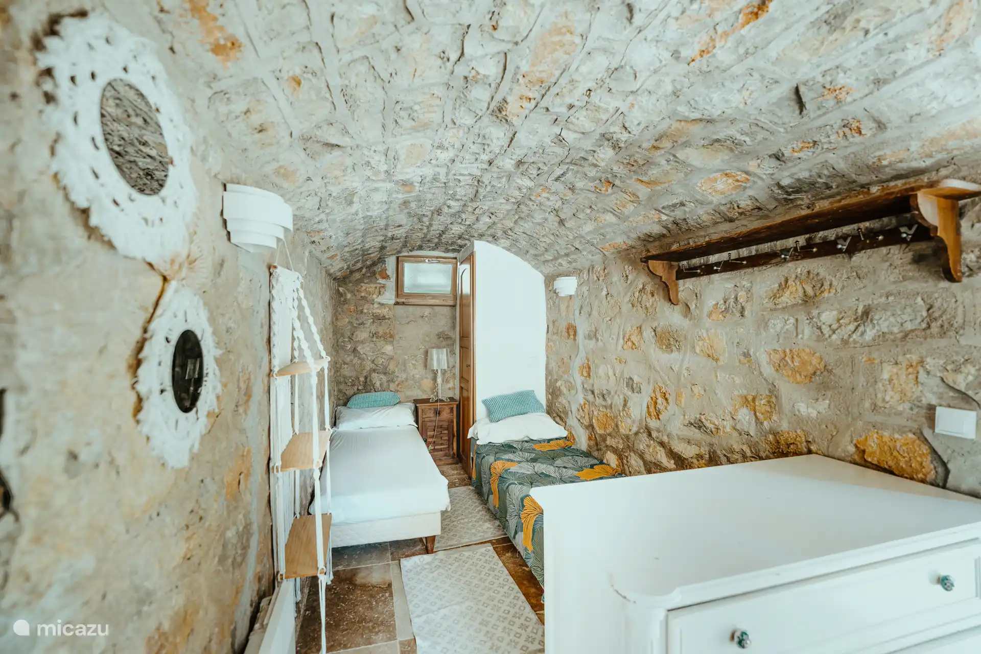 Chambre à coucher 3, 2 lits simple (0,80m x 1,90m)