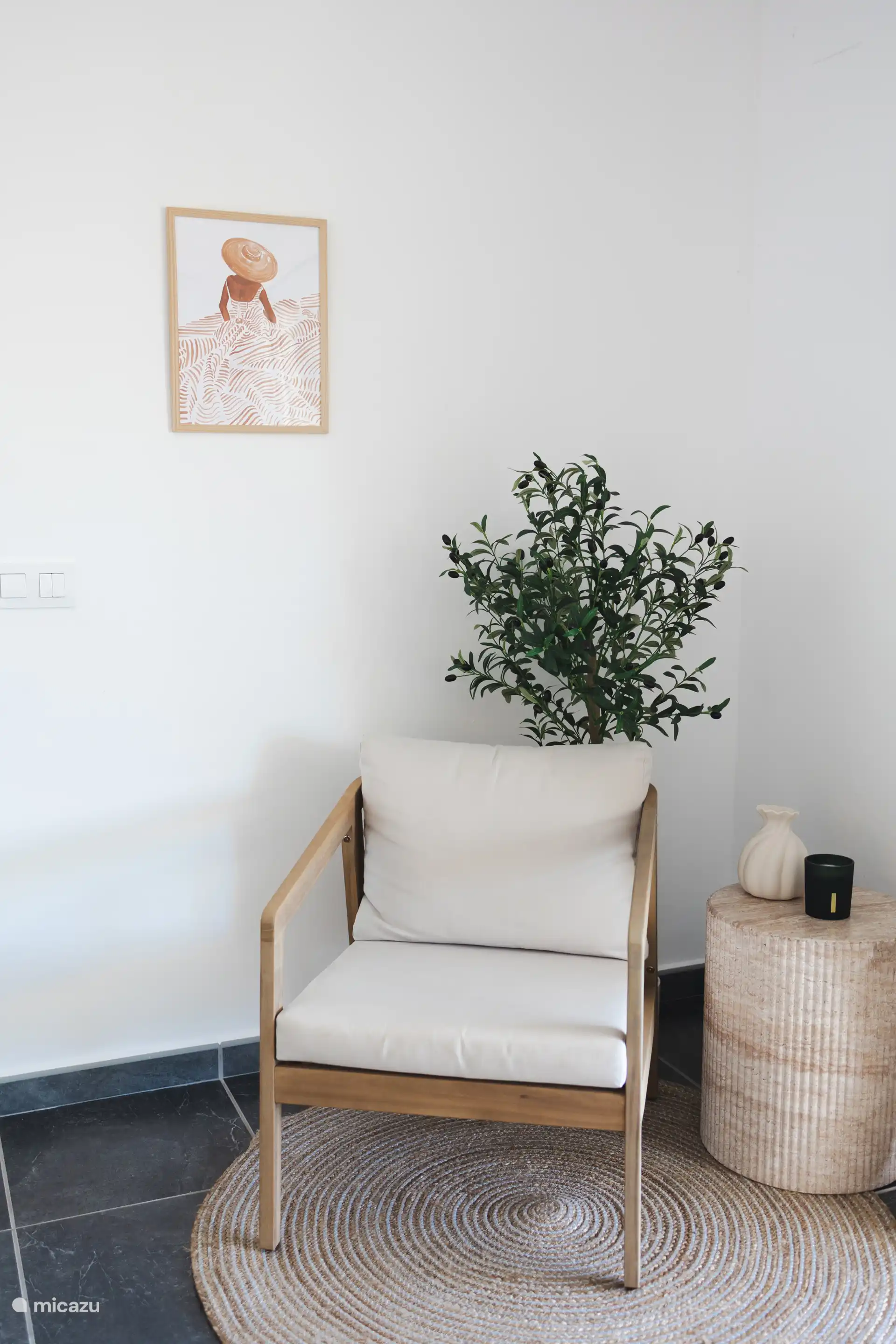Espace de détente au rez-de-chaussée