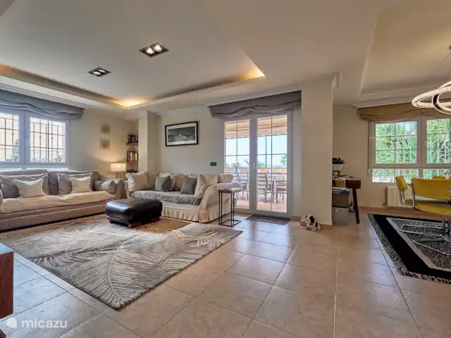 Villa de luxe totalement privée de 5 chambres | Espagne, Costa Blanca, Alicante - villa Salon spacieux