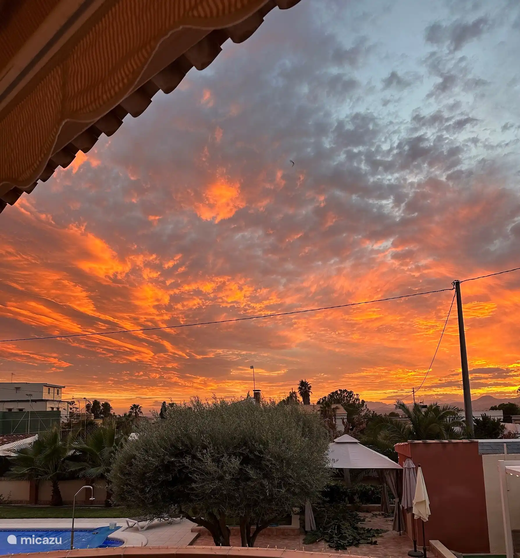 Wunderschöner Sonnenuntergang