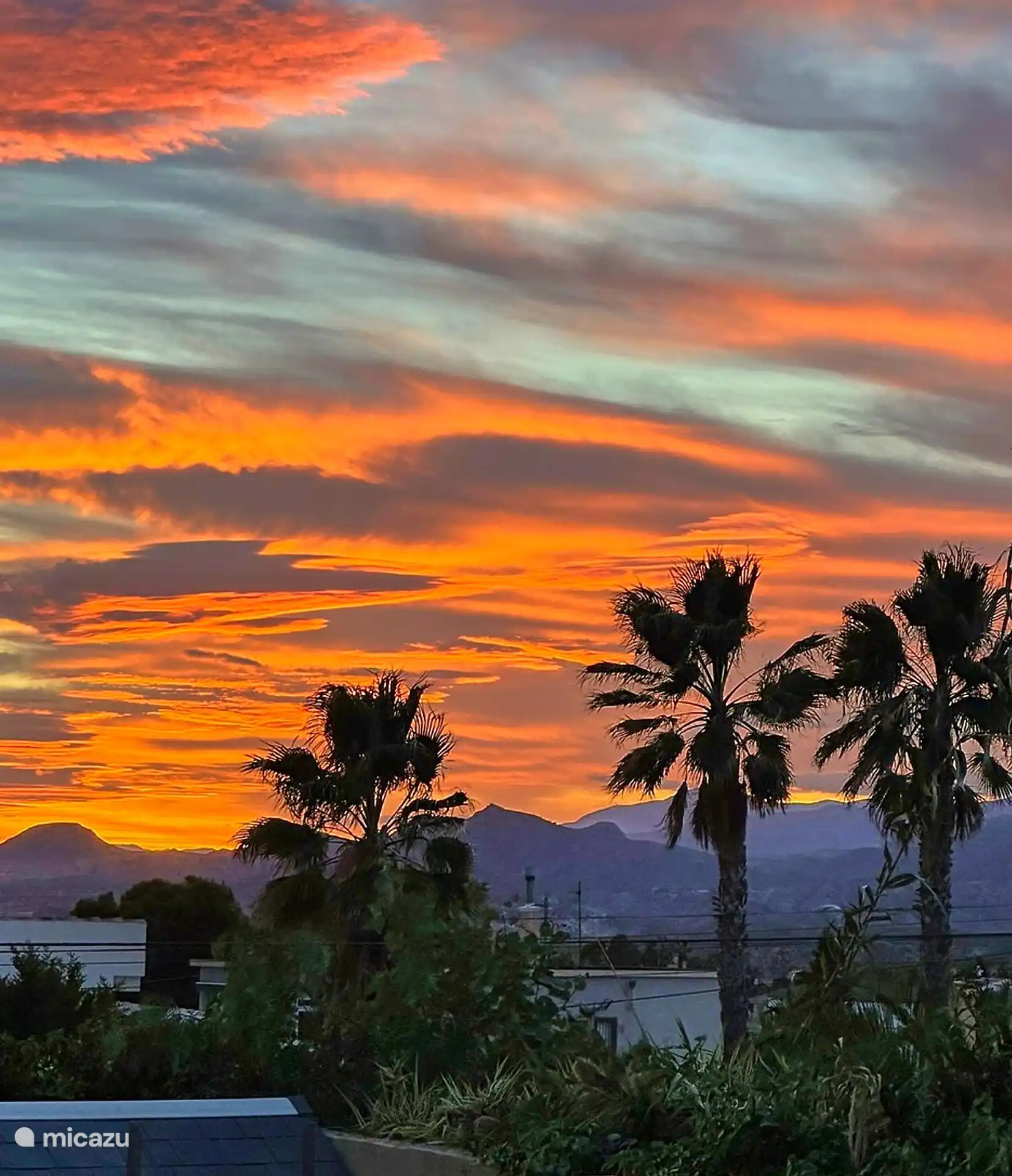 Ein weiterer atemberaubender Sonnenuntergang