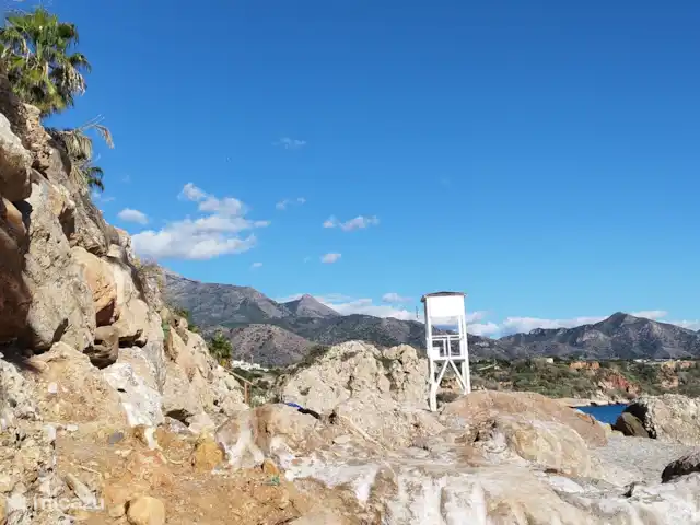 Maravilla Jacaranda Beach View huren in Spanje, Costa del Sol, Torrox-Costa - appartement Heerlijk strand met mooie rotspartijen om je heen