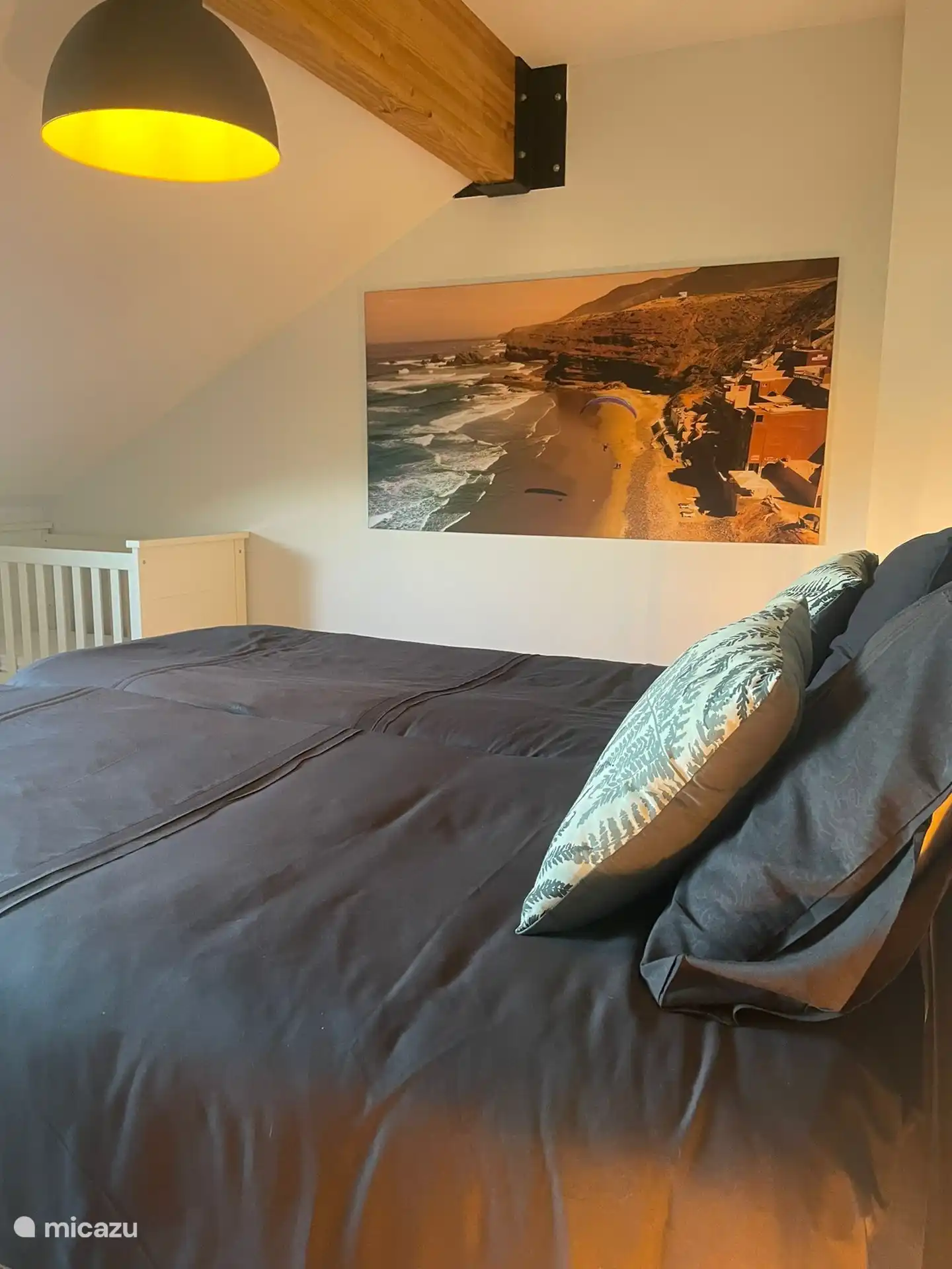 Cómodas camas de resorte.