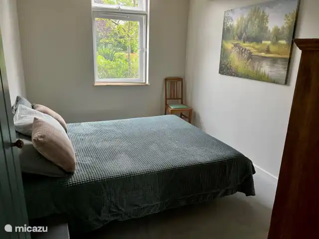casa vacacional en Países Bajos, Güeldres, Aalten – Casa de vacaciones Het Poggenschot Dormitorio principal (parte trasera de la cabaña)
