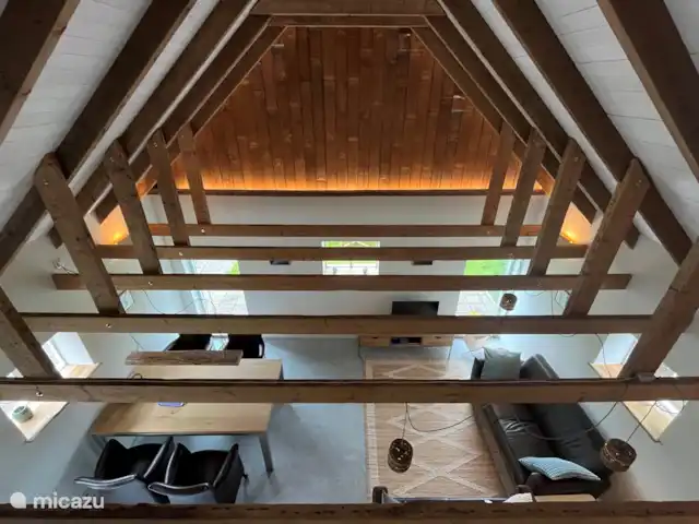 casa vacacional en Países Bajos, Güeldres, Aalten – Casa de vacaciones Het Poggenschot Vista desde el entresuelo hacia abajo