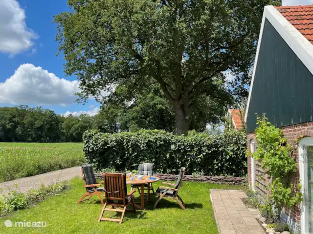 casa vacacional en Países Bajos, Güeldres, Aalten – Casa de vacaciones Het Poggenschot Jardín, frente a la casa de vacaciones