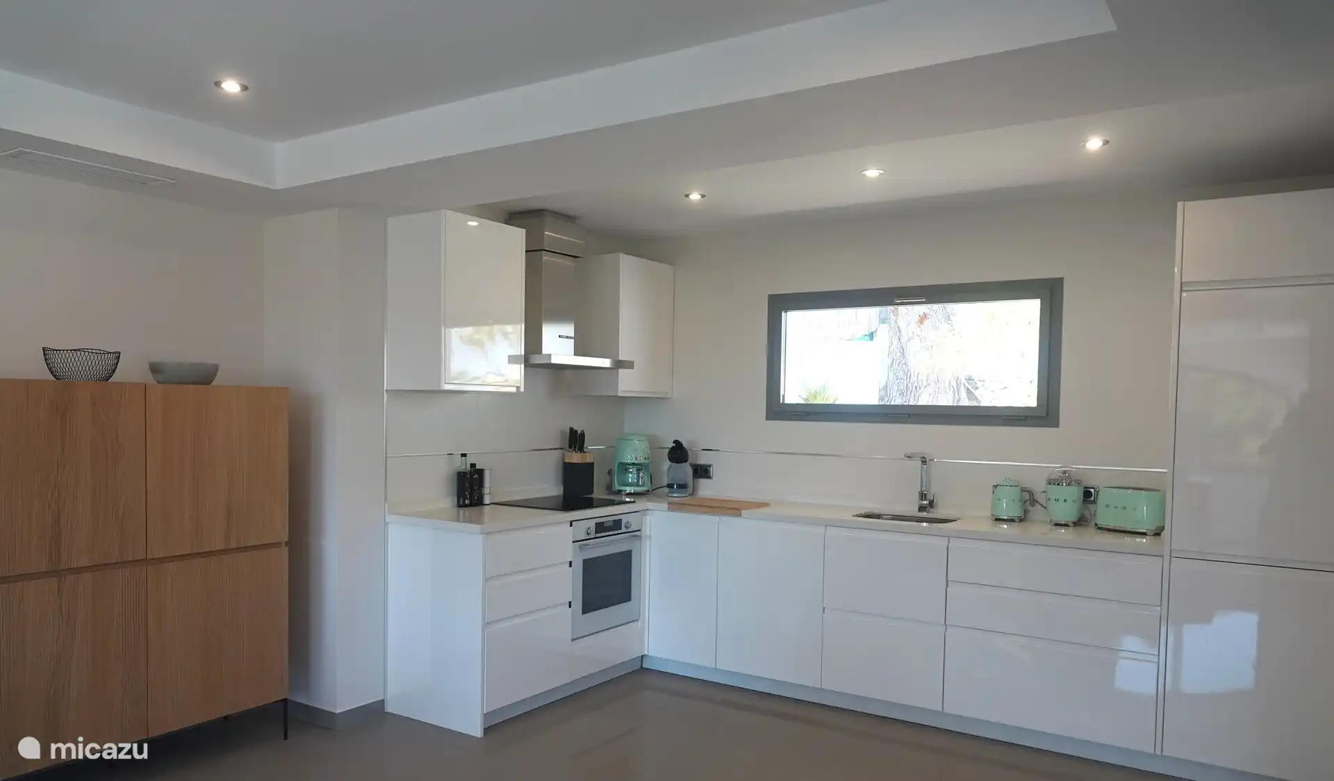 The beautiful kitchen