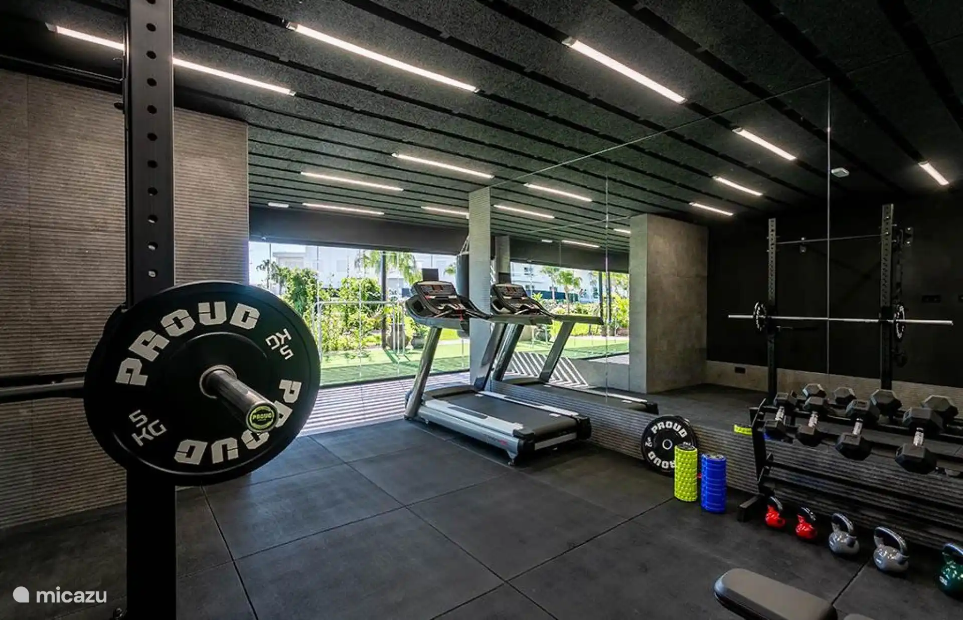 Gemeinsamer Fitnessraum