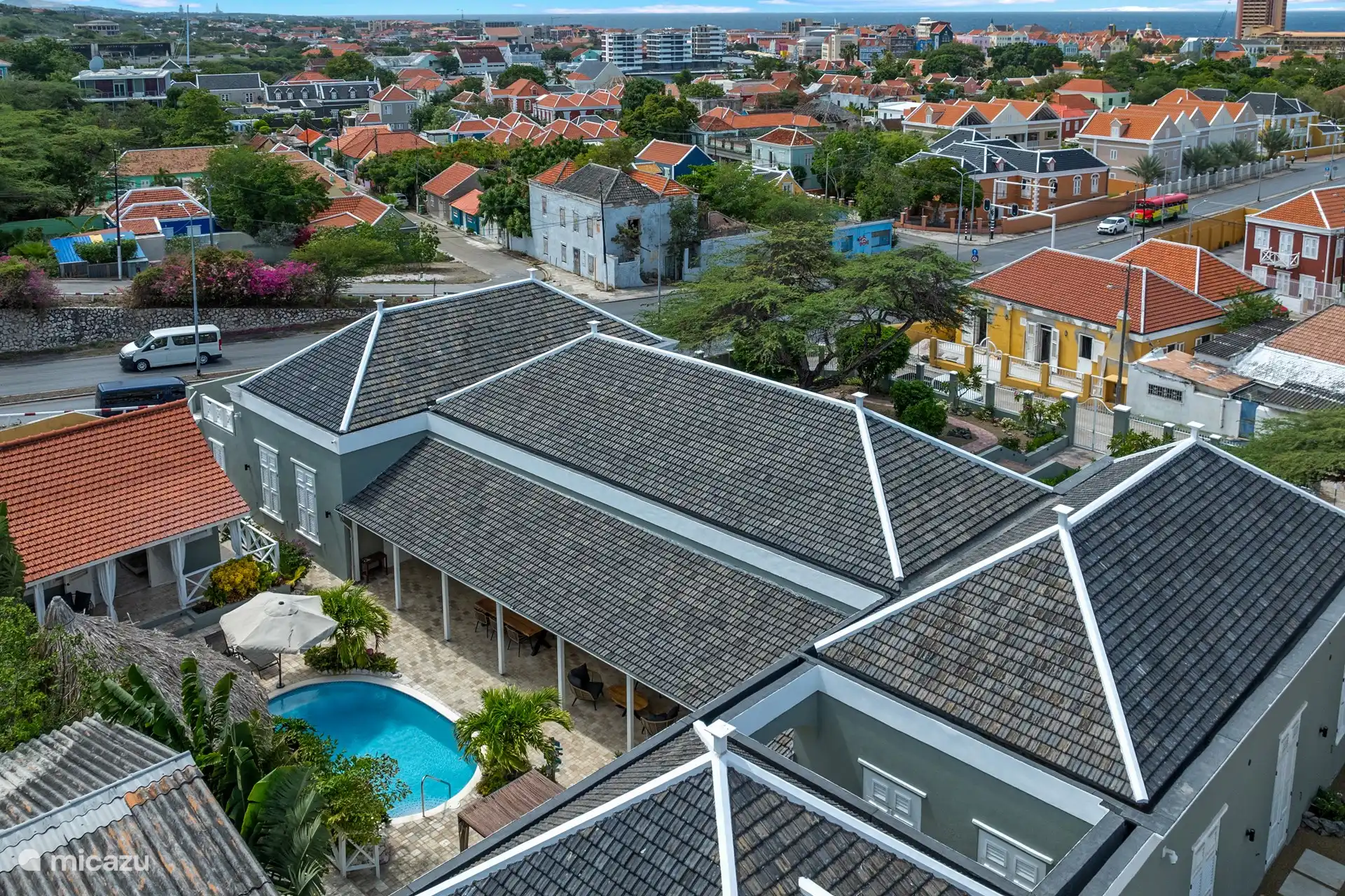 Das Gesamtbild des Landhauses Kranshi