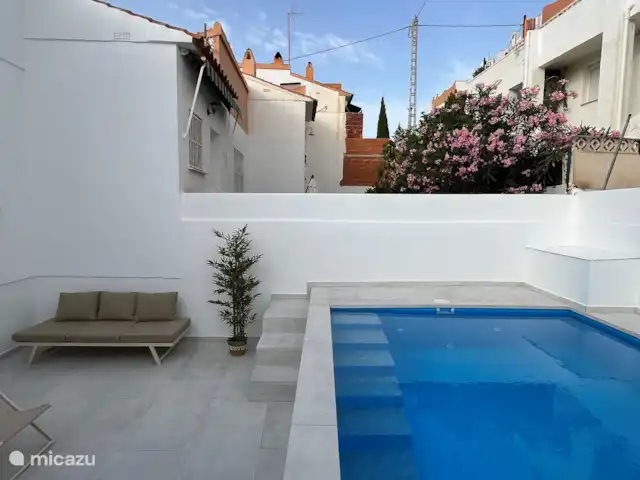 Sol en España, Costa Blanca, Albir - casa paredada Piscina Jardín