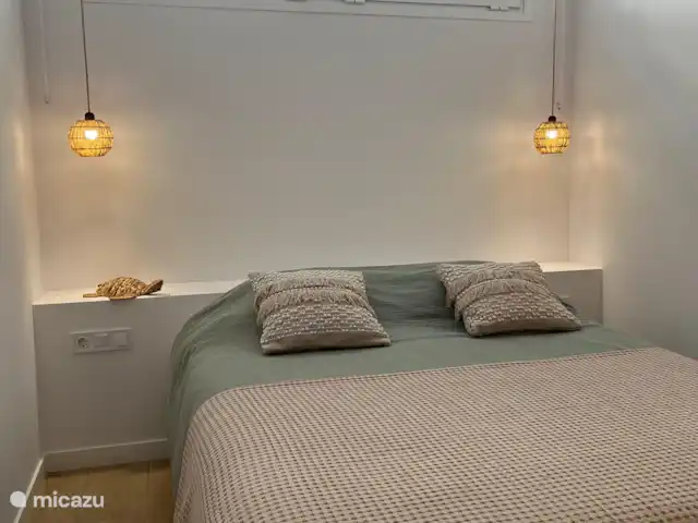 Sol en España, Costa Blanca, Albir - casa paredada Dormitorio 2, cama 1,50m/1,90m