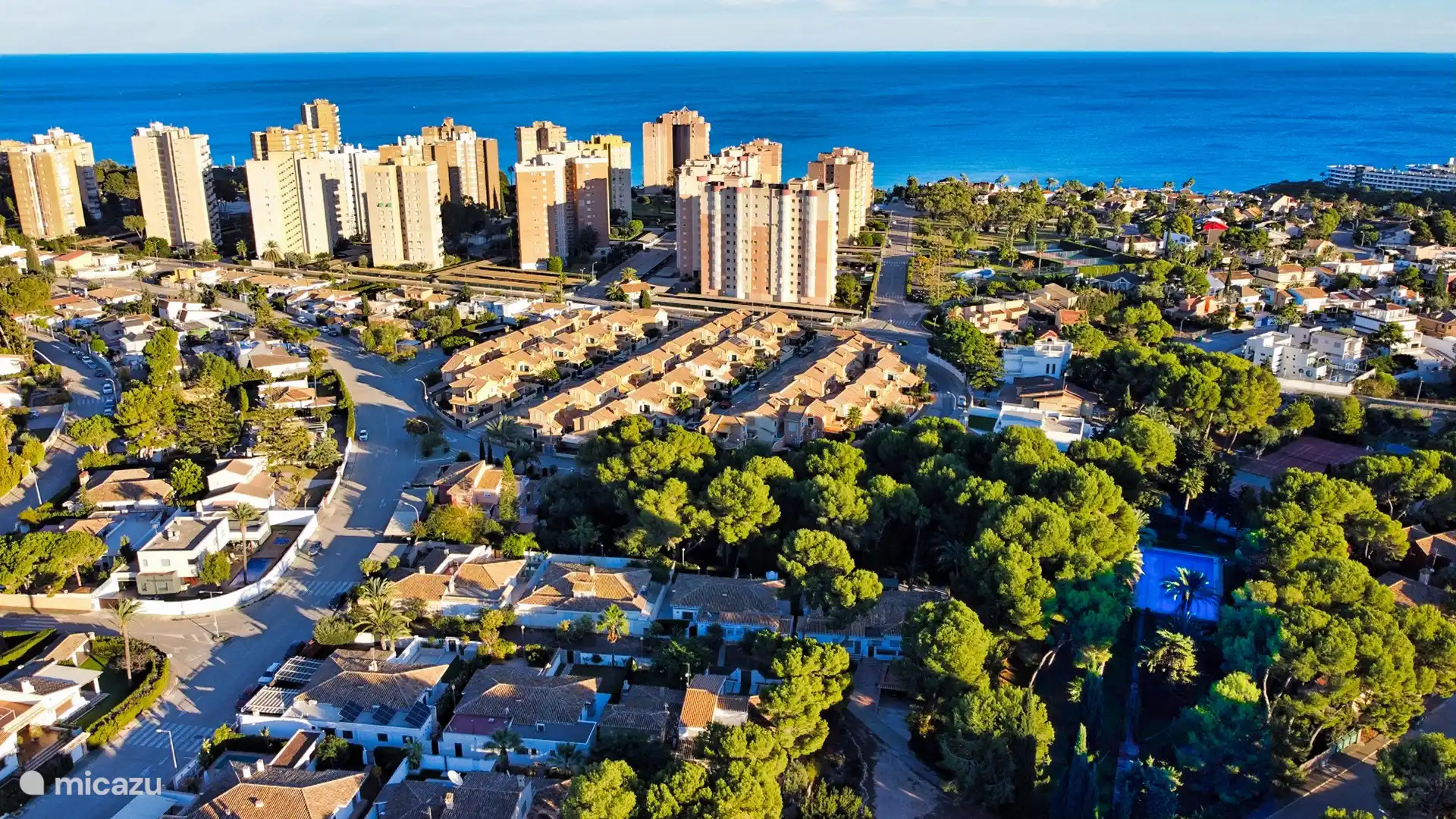 In der Nähe des Strandes