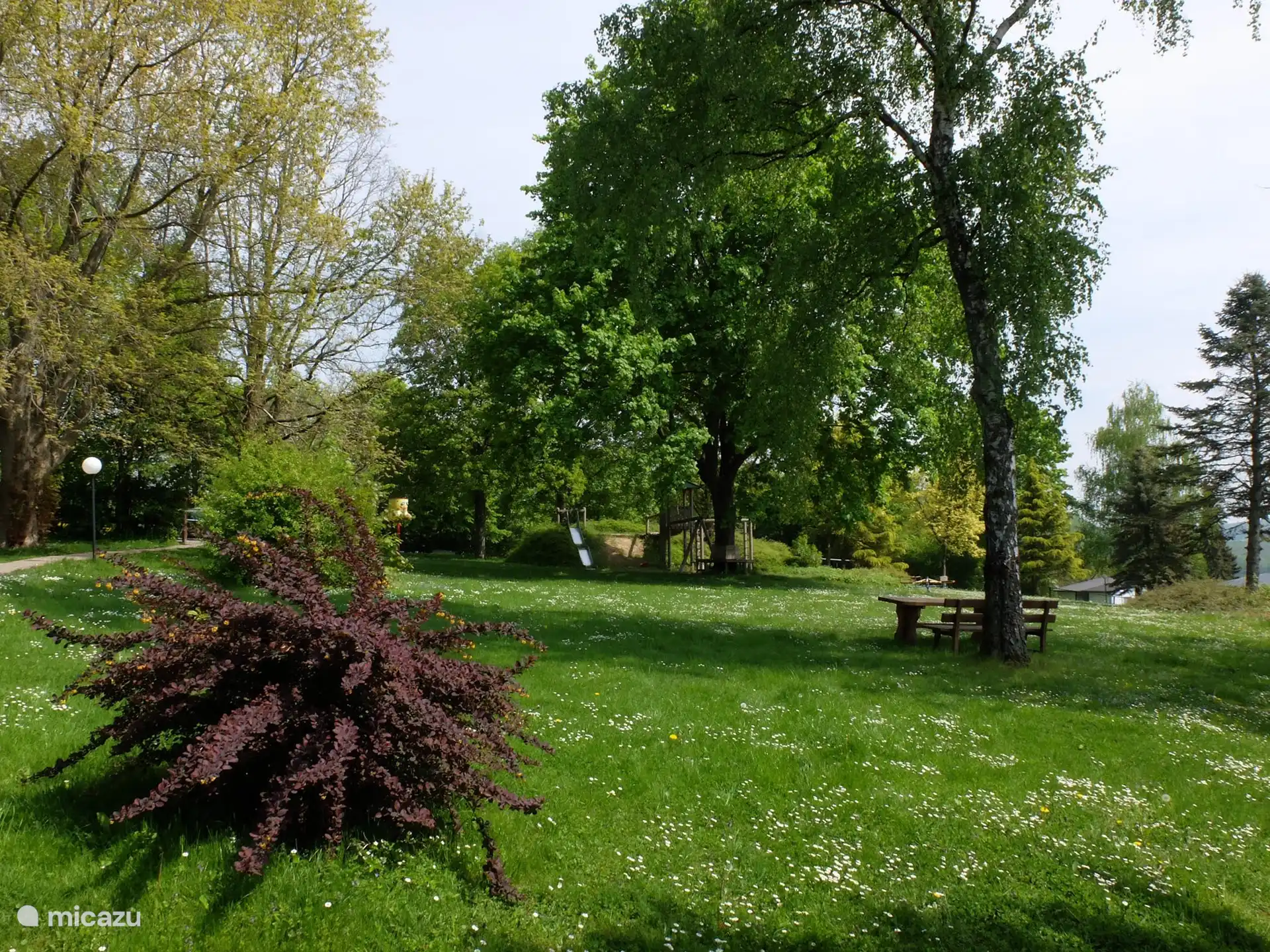 Genießen Sie die Ruhe des Parks