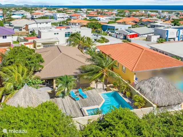 Casa Rubio | Curaçao, Banda Abou (ouest), Big Mountain - villa Photo d’en haut