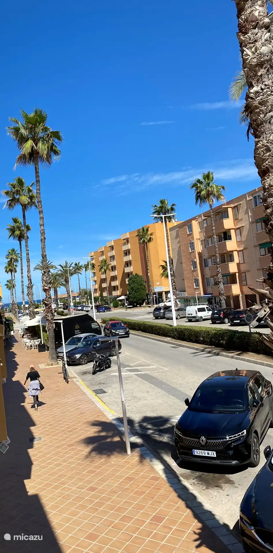 Vue depuis le balcon