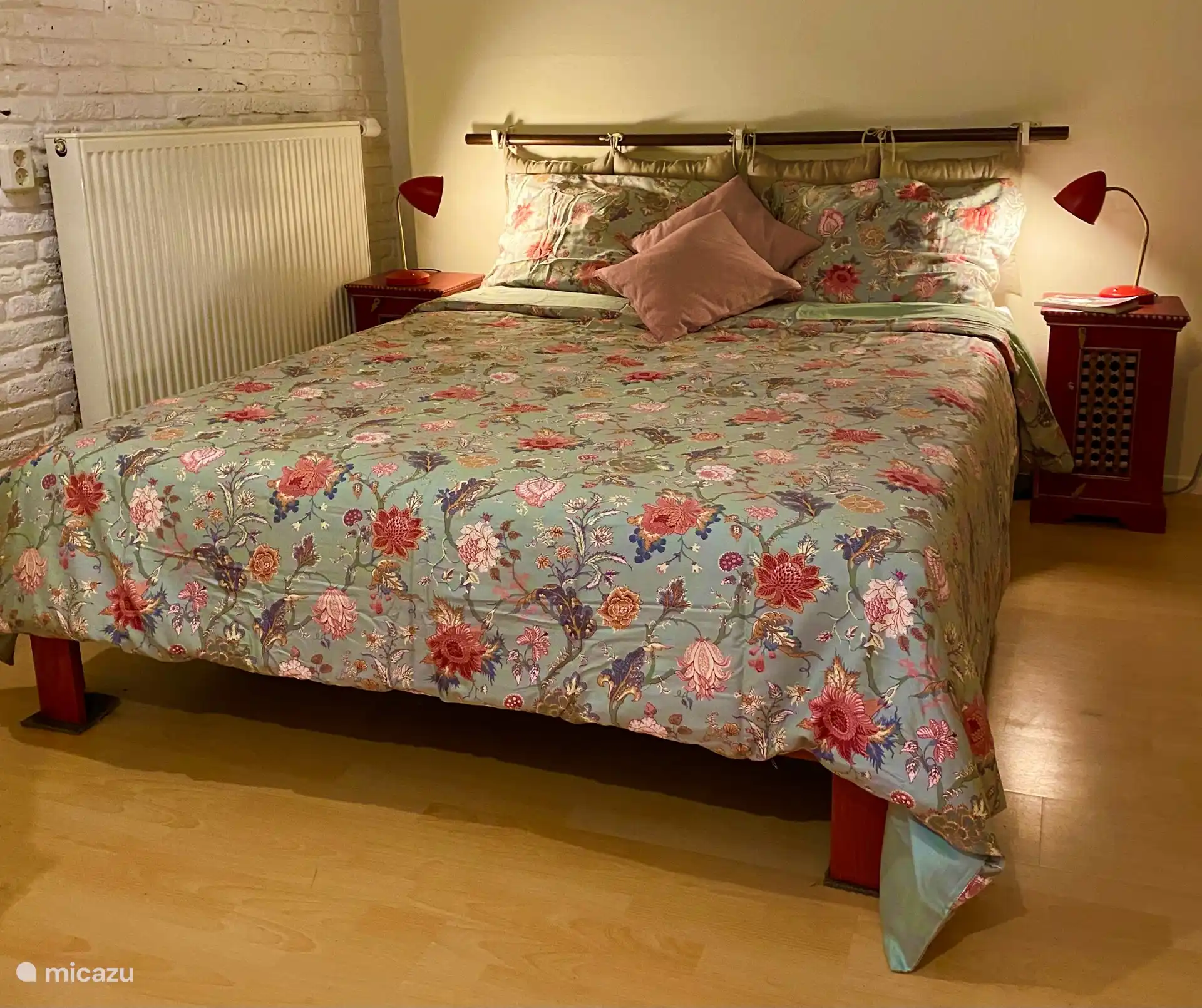 After a day of activity in the area or lazy somewhere in the large garden, it is wonderful to sleep in this cozy sleeping space.